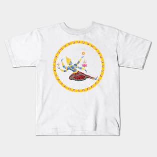 Vishnu-Cosmic Dreamer Kids T-Shirt